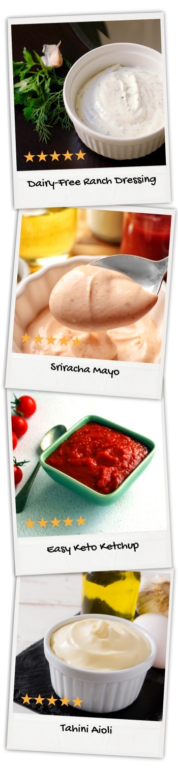 Air Fryer Sauces Collage Mob Air Fryer Sauces Collage Mob